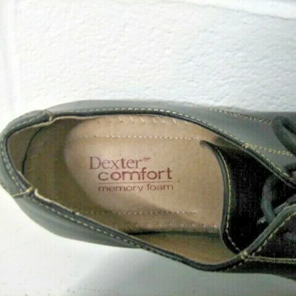 dexter comfort oxford dress black size 8